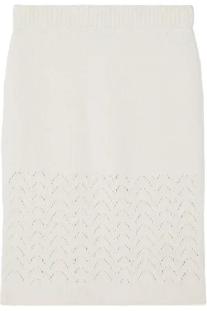 ST. JOHN Re-Edition chevron skirt