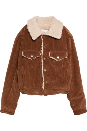 ERL Corduroy shearling jacket