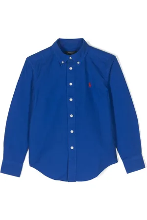 Ralph Lauren Polo-Pony-embroidery cotton shirt