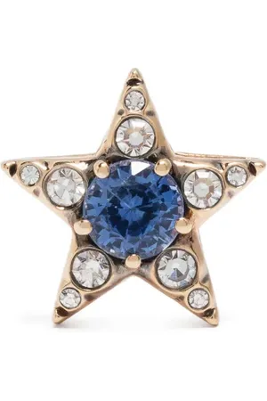 SELIM MOUZANNAR 18kt rose gold Istanbul Star sapphire and diamond earring