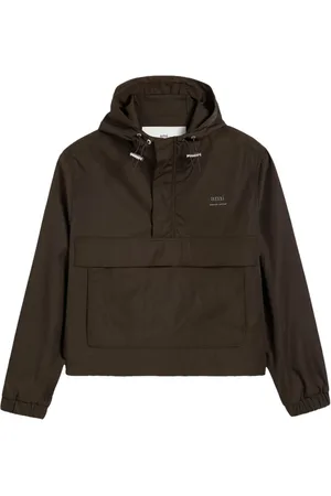 Ami Logo-print hooded jacket
