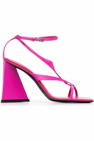The Attico 100mm strappy sandals
