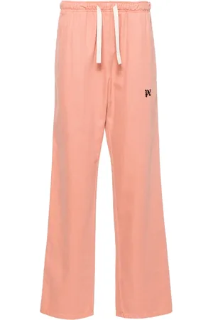 Palm Angels Mid-rise straight-leg trousers