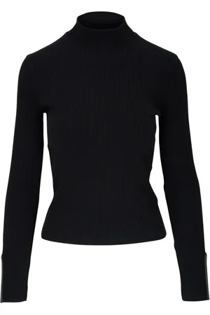 Brunello Cucinelli High-neck ribbed-knit top