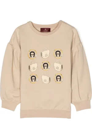 Aigner Logo-print crew-neck sweatshirt