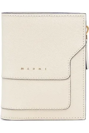 Marni Logo-stamp leather wallet