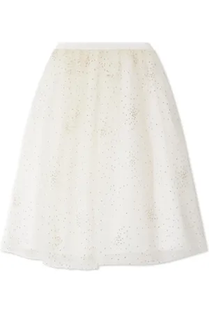 BONPOINT Panice tulle midi skirt