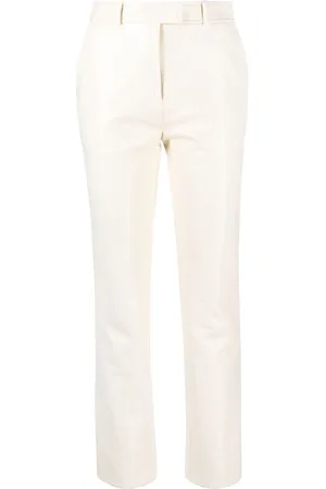 Courrèges Slim-cut vinyl trousers