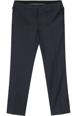 corneliani Mini check tailored trousers