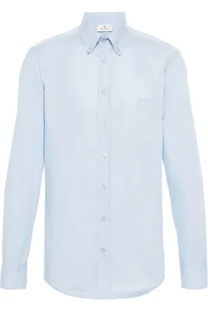 Etro Pegaso-motif long-sleeve shirt