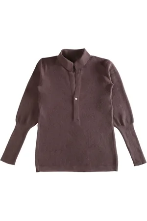 Issey Miyake Wool polo top