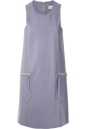 Olympiah Sleeveless panelled mini dress