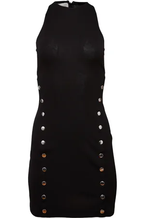 FLEUR DU MAL Racerback press-stud minidress