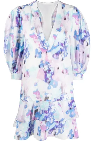 IRO Oslona floral-print dress