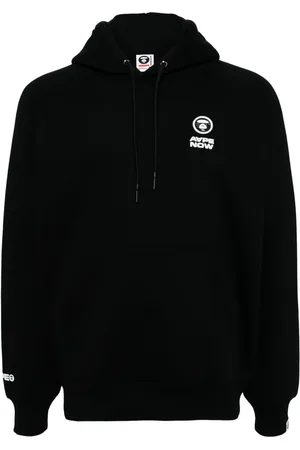 A Bathing Ape Logo-patched hoodie