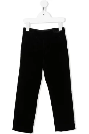 BONPOINT Straight-leg velvet trousers