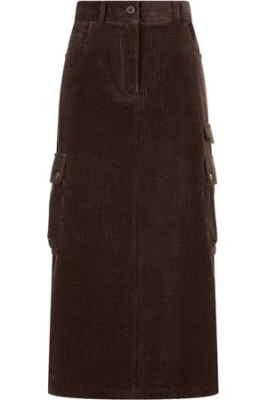 Studio Tomboy Corduroy cargo skirt