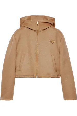 Prada Triangle-logo blouson jacket