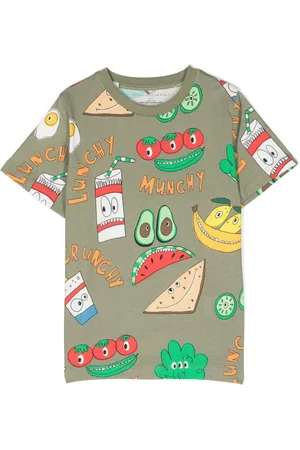 Stella McCartney Crunchy Lunchy cotton T-shirt
