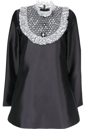 Macgraw Tempo long-sleeve mini dress