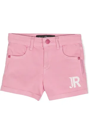 John Richmond Logo-print shorts
