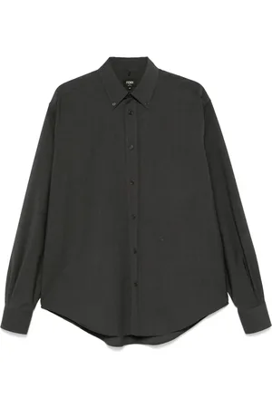 Fendi Logo-embroidered shirt
