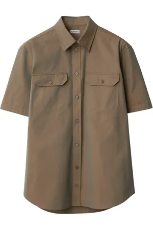 Burberry Flap-pocket cotton shirt