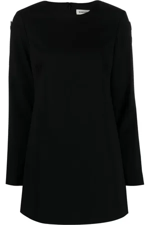 Simkhai Appliqué-detail long-sleeve minidress