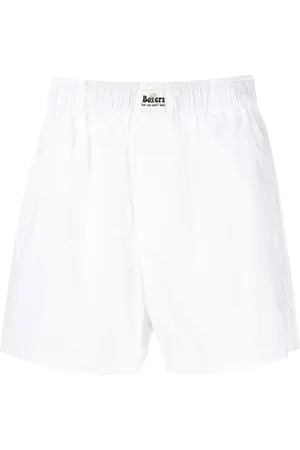 Natasha Zinko Logo-patch detail boxer shorts