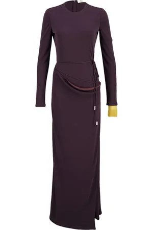 Fendi Draped crepe dress