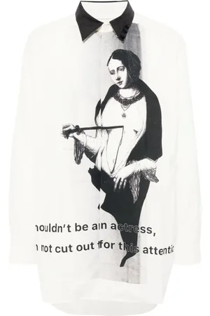 YOHJI YAMAMOTO Puncture M A-Stabbing Women shirt