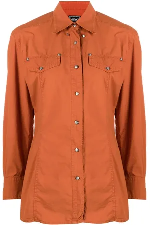 VERSACE 1990s Medusa button-down shirt