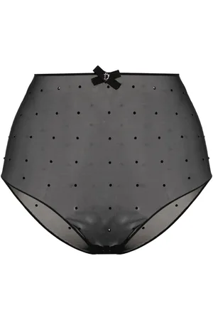 Dsquared2 Rhinestone-embellished mesh brief