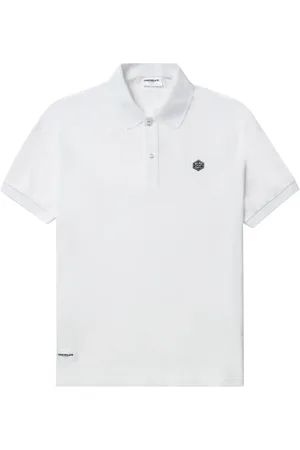 Chocoolate Logo-appliqué cotton polo shirt