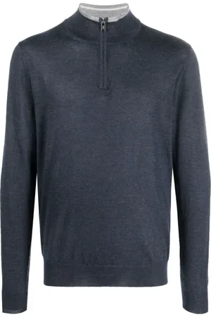FEDELI Favonio half-zip jumper