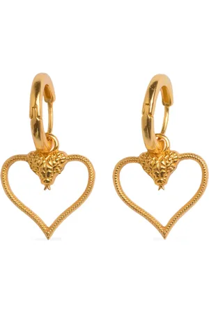 Natia X Lako Cobra hoop earrings
