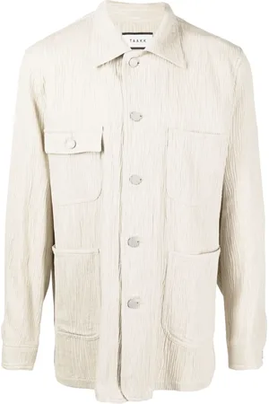 Taakk Textured-effect shirt jacket