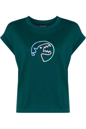 AGNÈS B. Dino-embroidered T-shirt