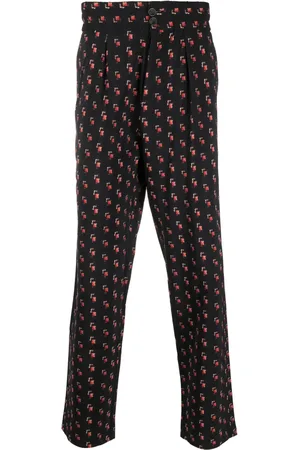 PIERRE-LOUIS MASCIA Dylan wool-blend jacquard trousers