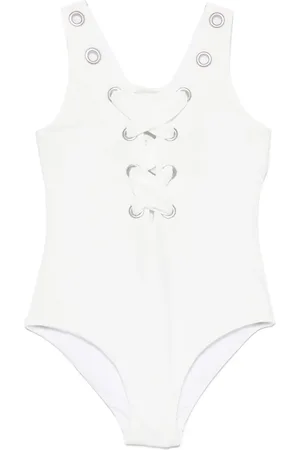 MONNALISA Corset-style swimsuit
