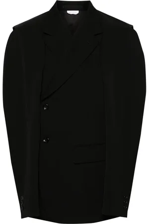 Comme des Garçons Cut-out single-breasted blazer