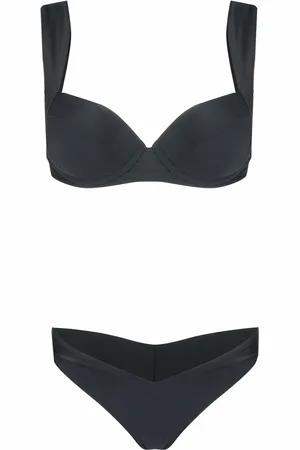 Noire Swimwear Underwired lurex bikini set