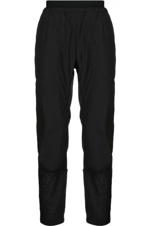 and wander Fleece-panel trousers