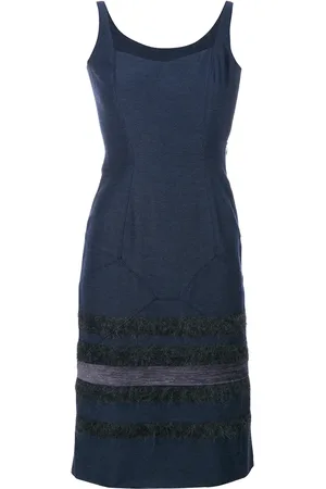 John Galliano Panelled midi dress