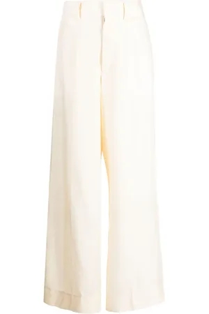 TOGA PULLA Flared rayon trousers