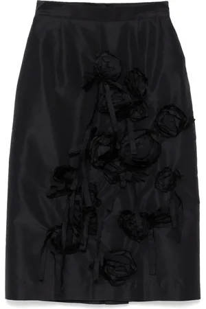 BIYAN Bow-embellished skirt