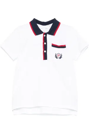 PATACHOU Logo-embroidered polo shirt