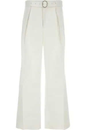 Jil Sander Belted wide-leg trousers
