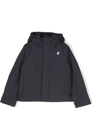 K-Way Zip-up hooded windbreaker jacket
