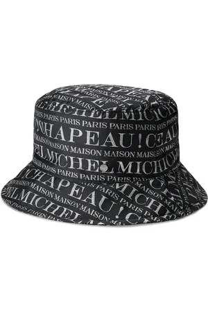 Le Mont St Michel Logo print bucket hat